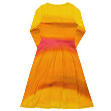 Load image into Gallery viewer, Sunburt long sleeve midi dress
