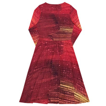 Load image into Gallery viewer, Blush long sleeve midi dress