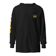 Load image into Gallery viewer, KING Hooded long-sleeve tee