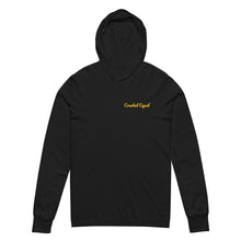 Load image into Gallery viewer, Created Equal Hooded long-sleeve tee