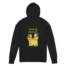 Load image into Gallery viewer, Black Lives Matter Hooded long-sleeve tee