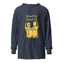 Load image into Gallery viewer, Black Lives Matter Hooded long-sleeve tee