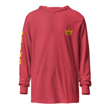 Load image into Gallery viewer, KING Hooded long-sleeve tee