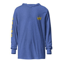 Load image into Gallery viewer, KING Hooded long-sleeve tee