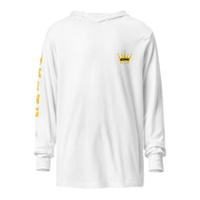 Load image into Gallery viewer, KING Hooded long-sleeve tee