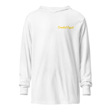 Load image into Gallery viewer, Created Equal Hooded long-sleeve tee