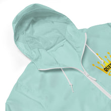 Load image into Gallery viewer, Queen Unisex lightweight zip up windbreaker