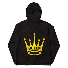 Load image into Gallery viewer, Queen Unisex lightweight zip up windbreaker
