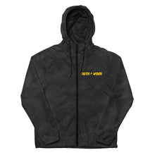 Load image into Gallery viewer, Faith + Work Unisex lightweight zip up windbreaker