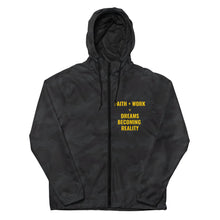Load image into Gallery viewer, Faith Plus Work Unisex lightweight zip up windbreaker