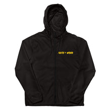 Load image into Gallery viewer, Faith + Work Unisex lightweight zip up windbreaker
