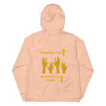Load image into Gallery viewer, Praises Up Unisex lightweight zip up windbreaker