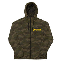 Load image into Gallery viewer, QUEEN Unisex lightweight zip up windbreaker