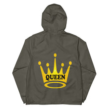 Load image into Gallery viewer, Queen Unisex lightweight zip up windbreaker