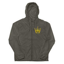 Load image into Gallery viewer, Queen Unisex lightweight zip up windbreaker
