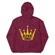 Cargar imagen en el visor de la galería, King Unisex lightweight zip up windbreaker