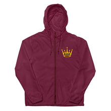 Cargar imagen en el visor de la galería, King Unisex lightweight zip up windbreaker