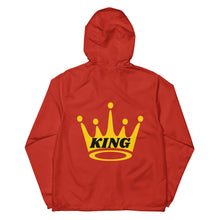 Cargar imagen en el visor de la galería, King Unisex lightweight zip up windbreaker
