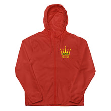 Load image into Gallery viewer, Queen Unisex lightweight zip up windbreaker