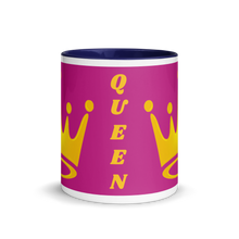 Load image into Gallery viewer, Queen Mug with Color Inside