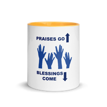 Load image into Gallery viewer, Praises Up Mug with Color Inside