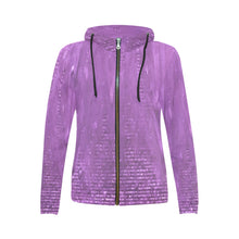 Load image into Gallery viewer, Lilac Hoodie Jacket