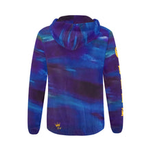 Cargar imagen en el visor de la galería, QUEEN Blue Wave Hoodie Jacket