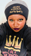 Load image into Gallery viewer, stand up speak up beanie