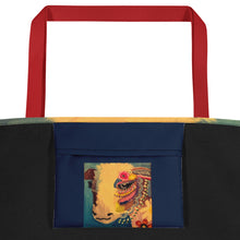 Cargar imagen en el visor de la galería, Cow Art Beach Bag