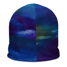 Load image into Gallery viewer, Blue Wave 2 Beanie