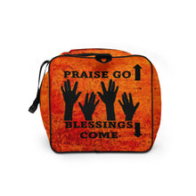 Load image into Gallery viewer, Praises Go Up Duffle bag