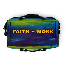 Load image into Gallery viewer, Faith + Work Duffle bag