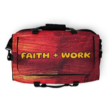 Load image into Gallery viewer, Faith + Work Duffle bag