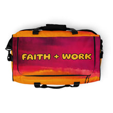 Load image into Gallery viewer, Faith + Work Duffle bag