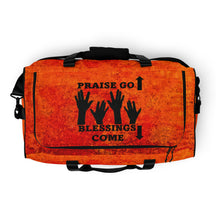 Load image into Gallery viewer, Praises Go Up Duffle bag