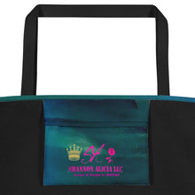 Load image into Gallery viewer, Sea Green Beach Bag
