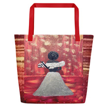 Cargar imagen en el visor de la galería, Silver Dress Beach Bag