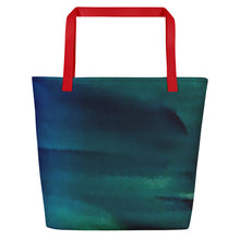 Load image into Gallery viewer, Sea Green Beach Bag