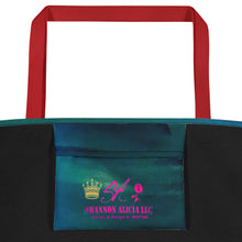 Load image into Gallery viewer, Sea Green Beach Bag