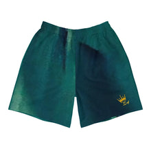 Load image into Gallery viewer, Sea Green Men's Athletic Long Shorts