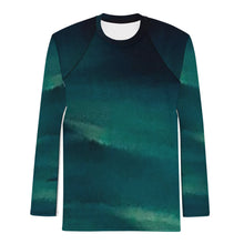 Load image into Gallery viewer, Sea Green Men's Rash Guard