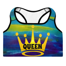 Cargar imagen en el visor de la galería, Blue Wave Padded Sports Bra