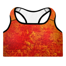 Cargar imagen en el visor de la galería, Summer Fire Padded Sports Bra