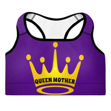 Cargar imagen en el visor de la galería, Queen Mother Padded Sports Bra