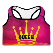 Cargar imagen en el visor de la galería, Burst of Pink Padded Sports Bra