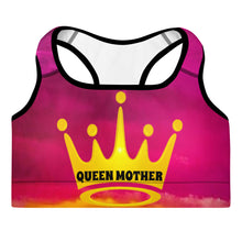 Cargar imagen en el visor de la galería, Queen Mother Burst of Pink Padded Sports Bra