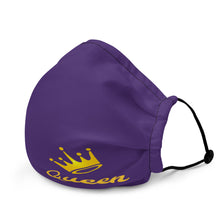 Cargar imagen en el visor de la galería, Queen Premium face mask