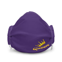 Cargar imagen en el visor de la galería, Queen Premium face mask