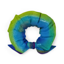 Load image into Gallery viewer, Blue Wave Scrunchie