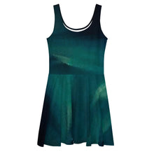 Cargar imagen en el visor de la galería, Sea Green Skater Dress